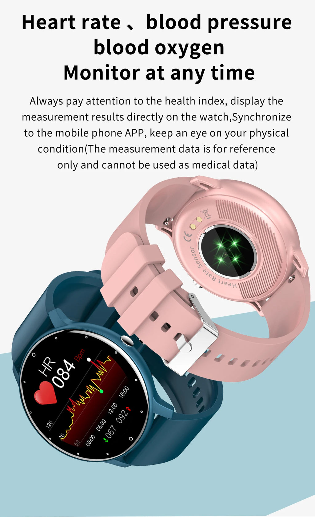 LIGE 2025 Smart Watch Women Men Lady Gift Sport Fitness Watches Heart Rate Monitor Waterproof Smartwatch For Xiaomi Android IOS