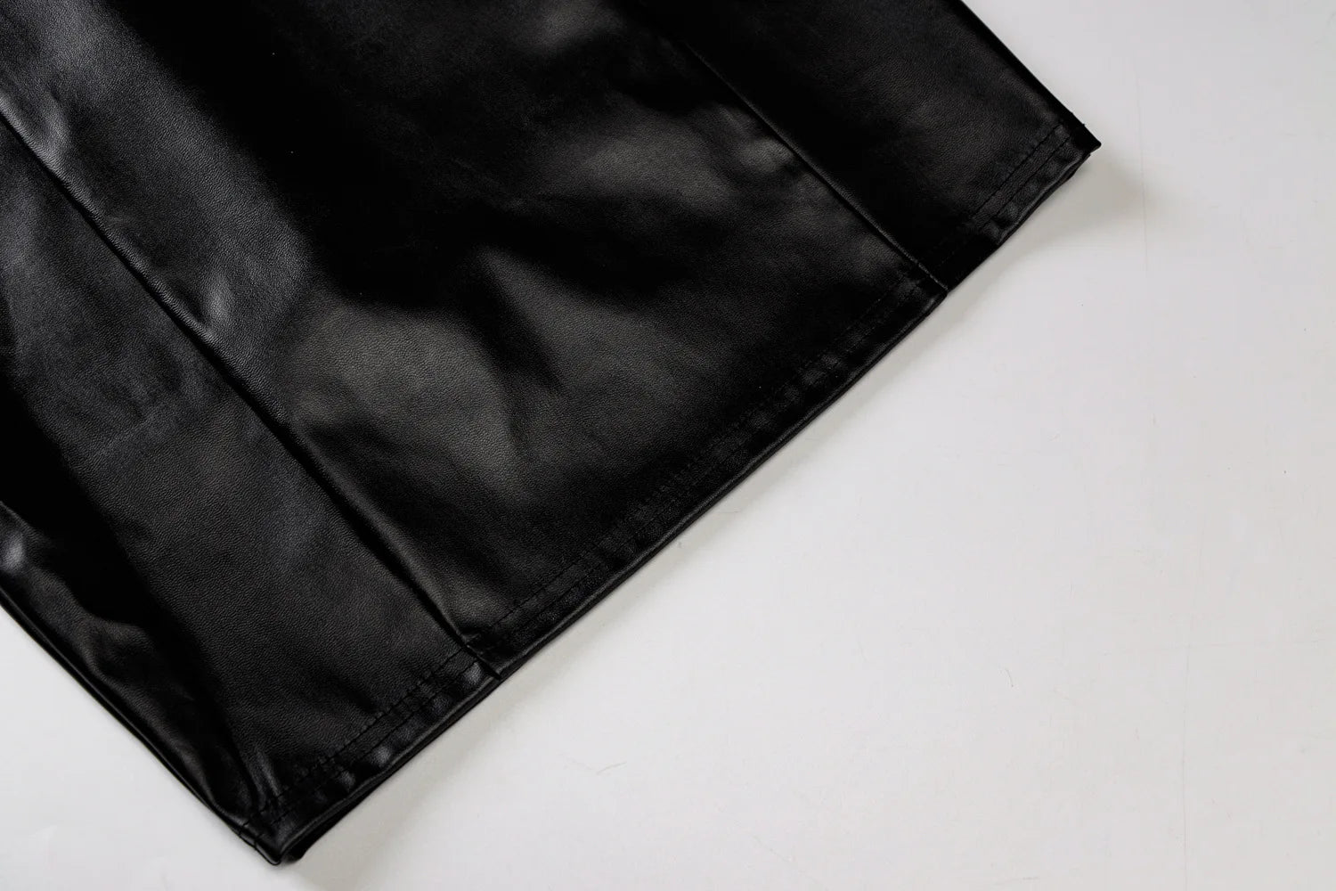 Women Summer Sexy Party Strapless Boon Pu Leatdycher Slim Package Hip Black Mini Dress Sundress Female Clothing