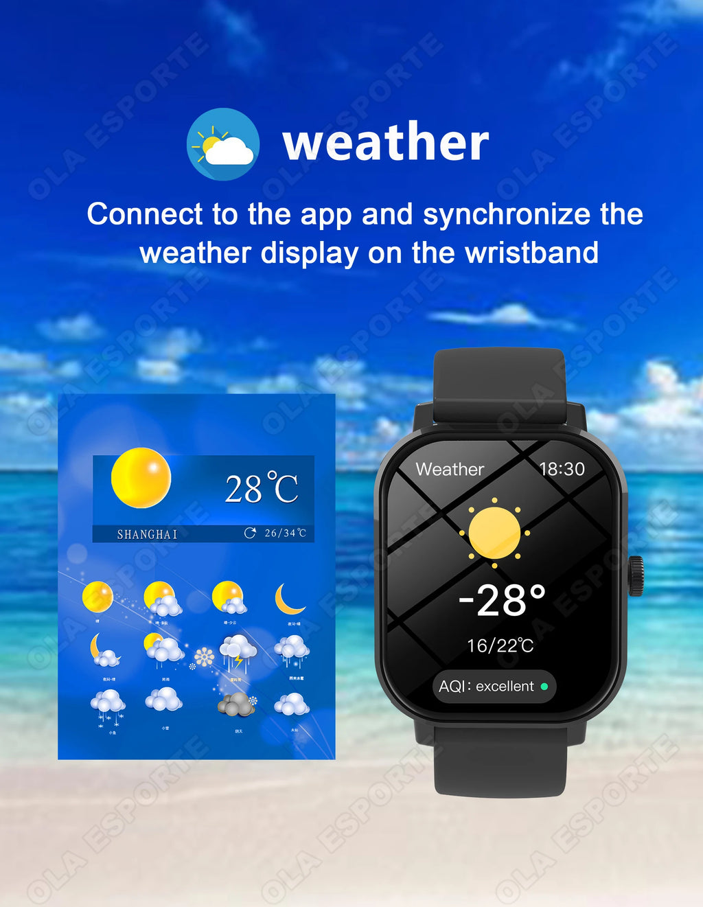 Multifunctional Smart Watch Men Women Bluetooth Connected Phone Music Fitness Sports Bracelet Sleep Monitor Smartwatch 2026 New