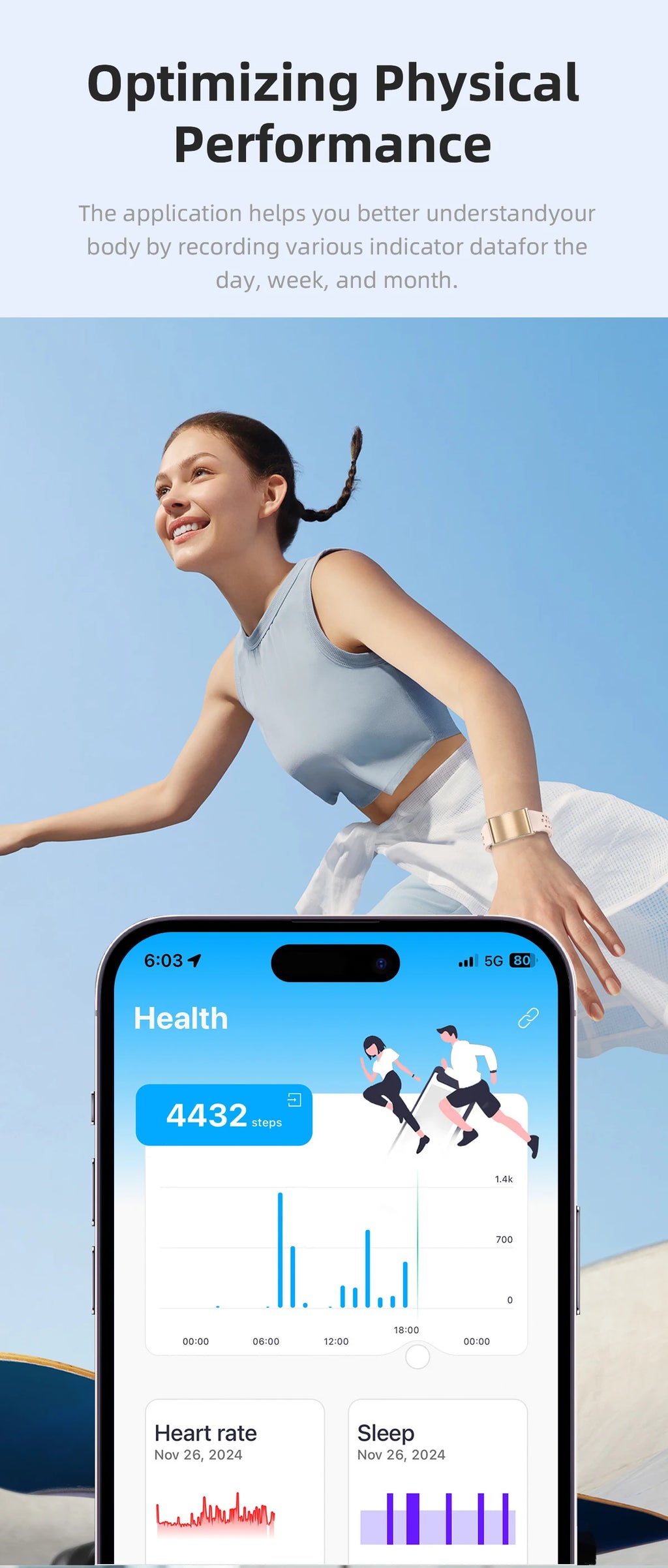 LIGE No Screen Smart Watch Woman Sports Outdoors Fitness Heart Rate Monitor 1ATM Waterproof New Smartwatch For Andrio IOS 2025