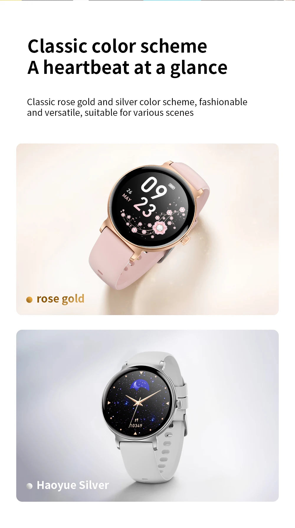 LIGE Ultra-thin Smart Watch Ladies Bluetooth Call Custom Dial Sport Heart Rate Health Tracking Watch Waterproof Women Smartwatch