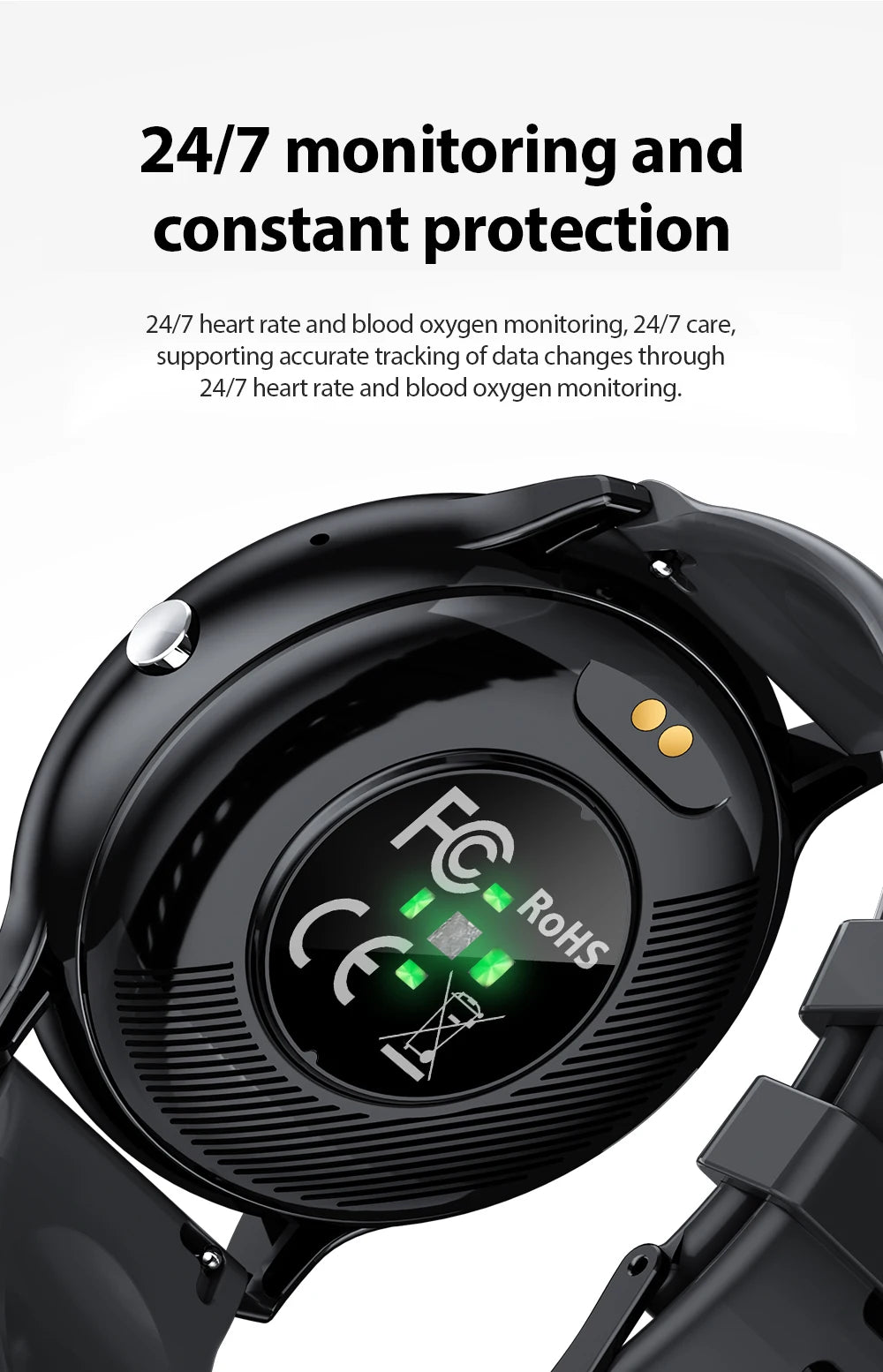 LIGE Smart Watch Women Men Bluetooth Call Sports Fitness Watches Heart Rate Health Monitor Smartwatch Ladies For Android iOS New