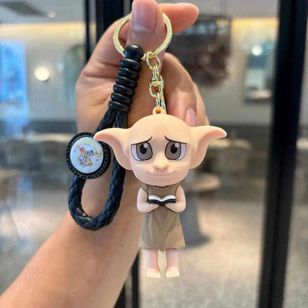 New Keychain for Harry Potter Anime Toys Bags Cute Doll Potter Pendant Couple Key Chain Halloween Christmas Gifts Jewelry 2026