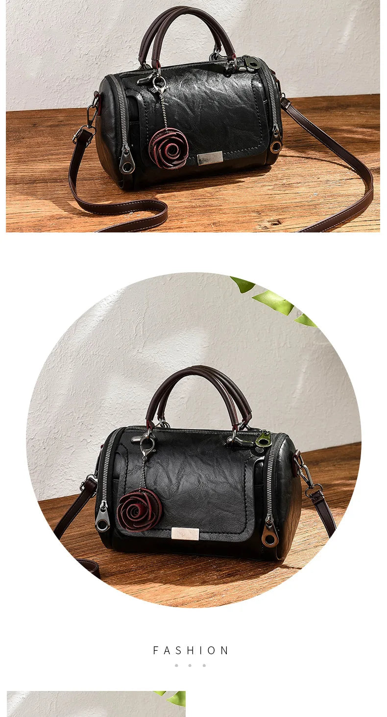 New  shoulder Bag for 2025 luxury designer handbag women Handbags leather Printed monogram single shoulder straddle bag