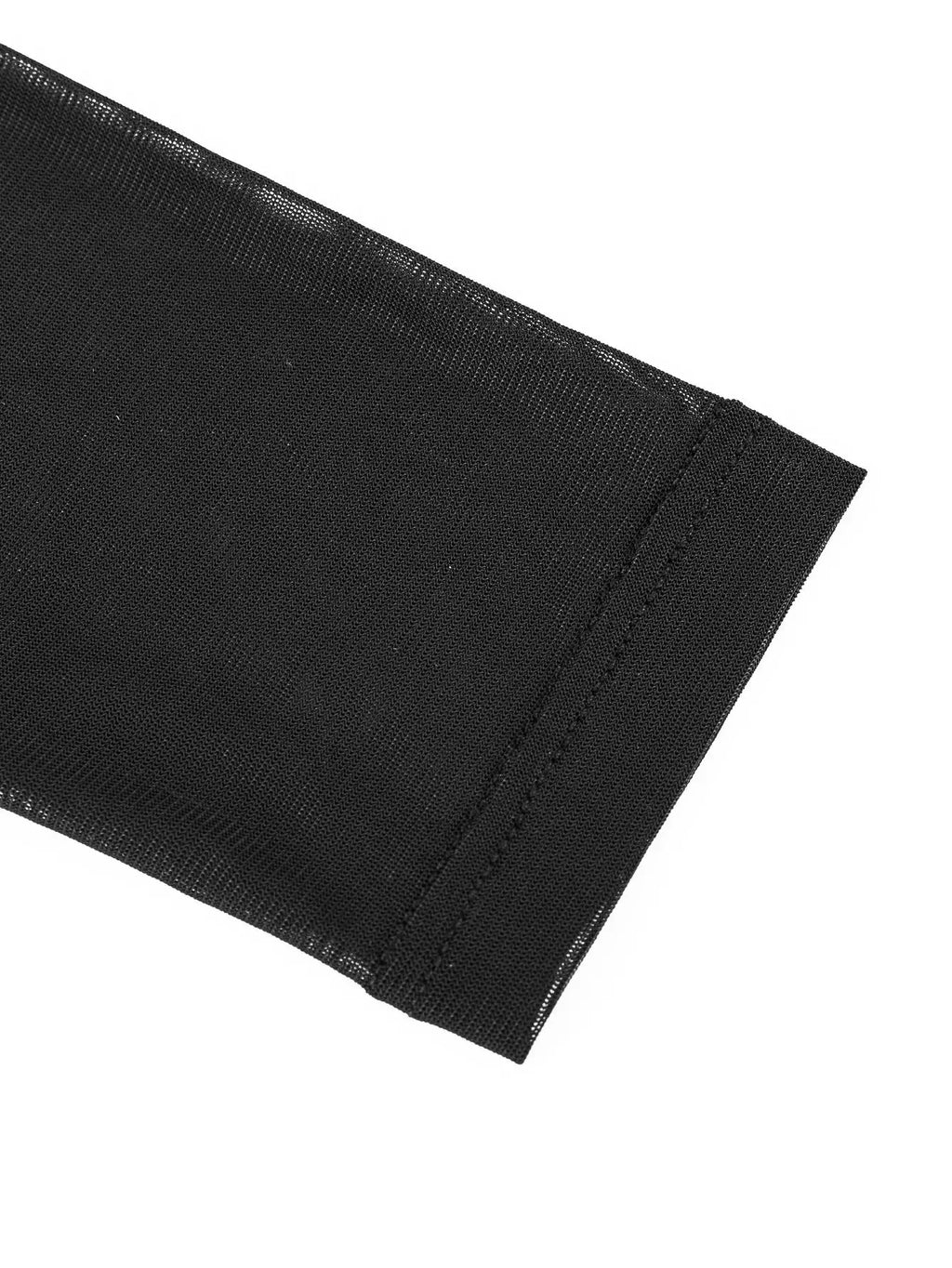 Lady's Solid Color Long Sleeve Dress