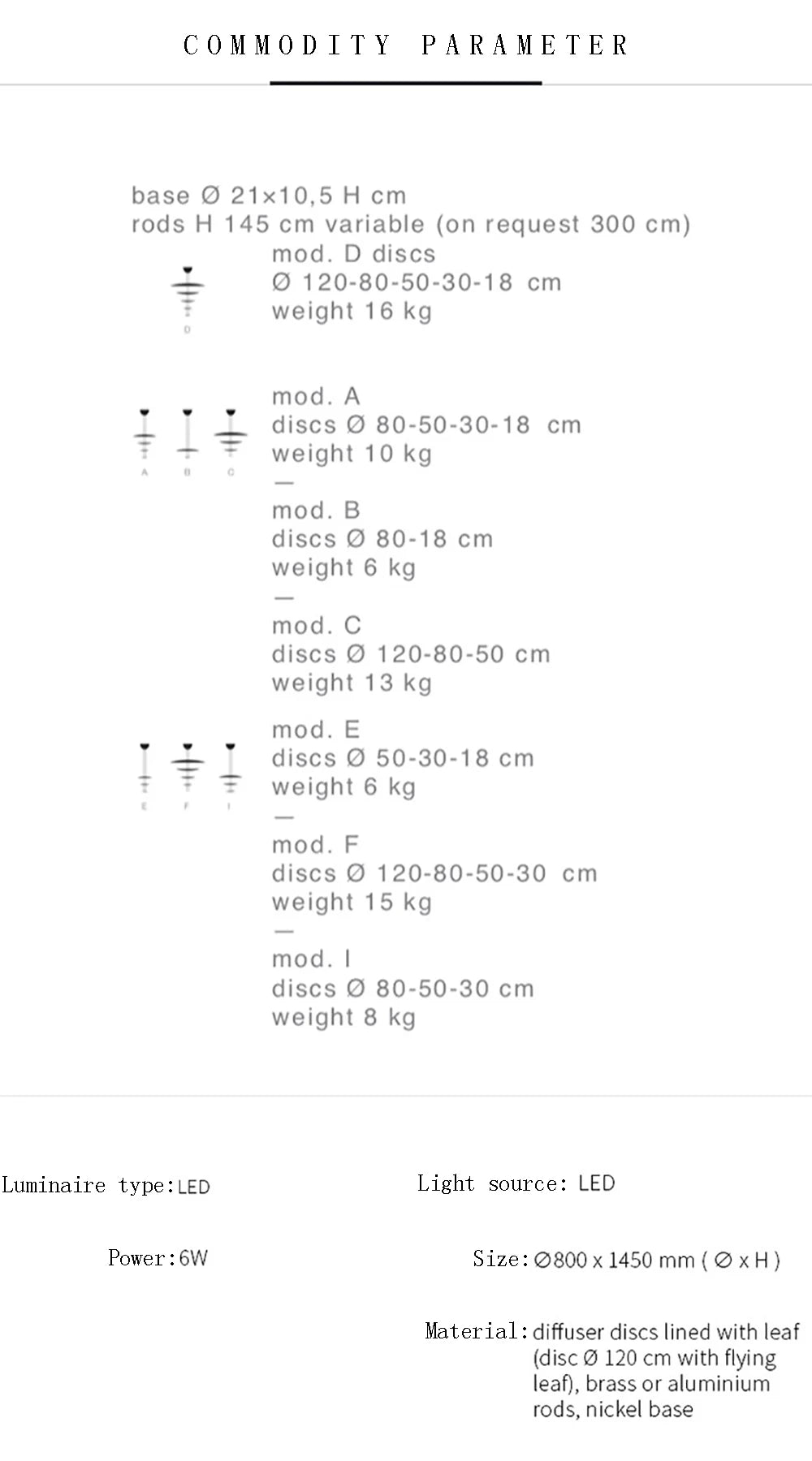 Machine Dela Luce Pendant Lamp Luxury Gold Ceiling Chandelier For Villa Living Room Restaurant LED Dining Room Disc Chandelier