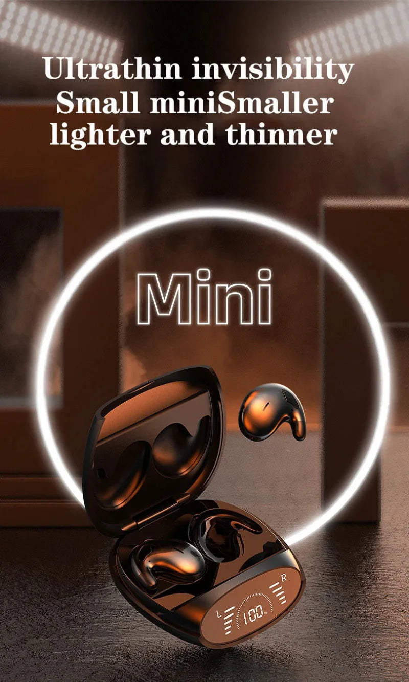 Xiaomi Mijia Sleep Invisible Earbuds Tiny Headphone Sport Stereo Bluetooth 5.3 Earphone Hidden Noise Cancelling Wireless Headset