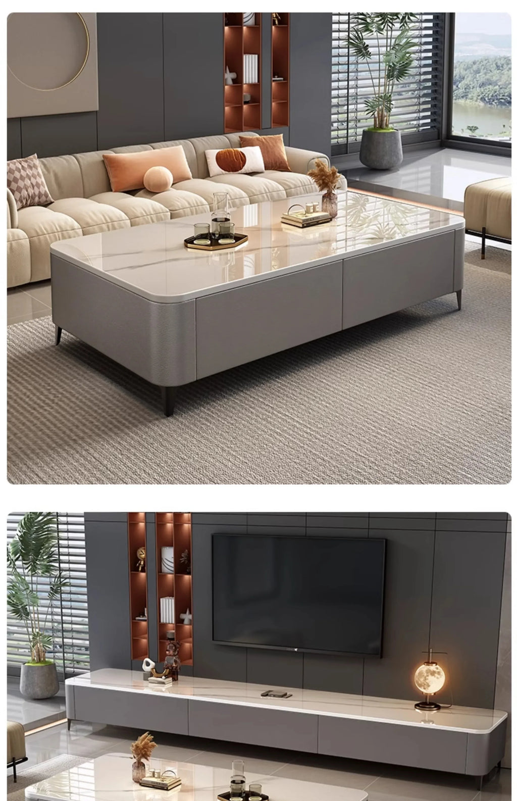 Industrial Japanese Side Table Modern Organizer Designer Luxury Cute Decoration Coffee Table Service Couchtisch Home Furniture