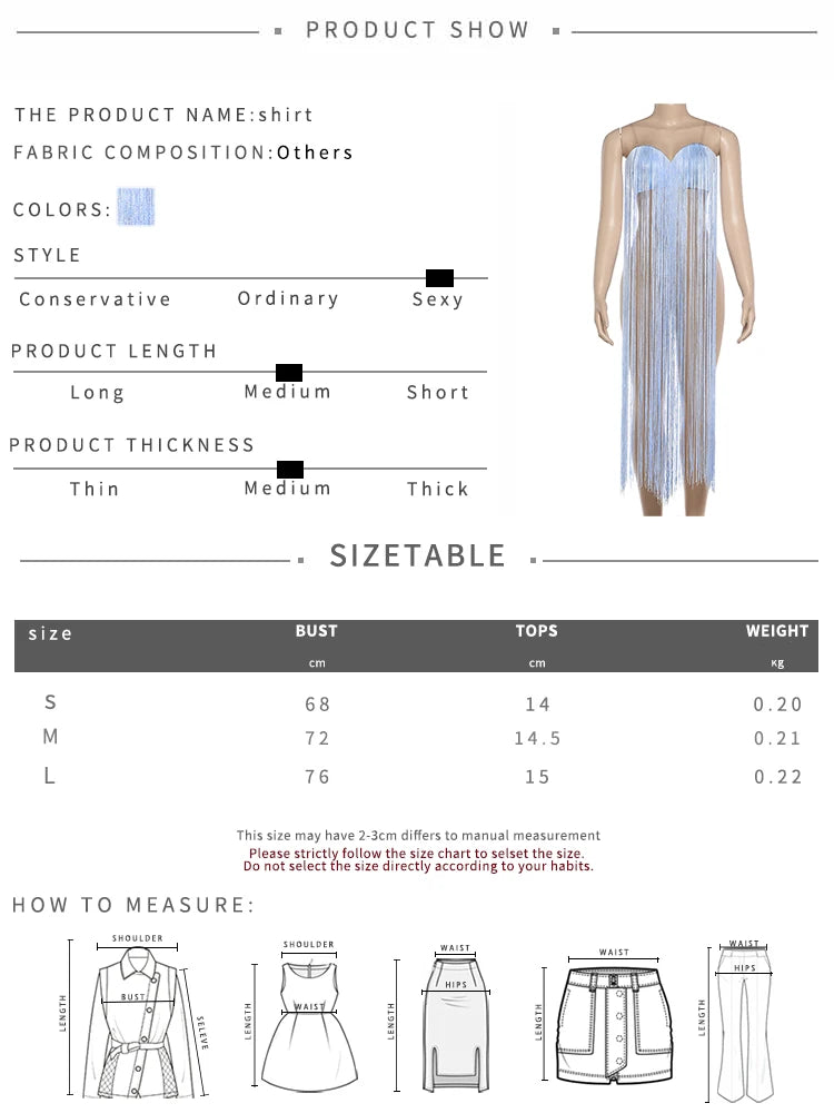 Nibber Club Long Tassel Camisole Women Invisible Straps Summer New Trend Hipster Beach Vacation Matching Fashion Sexy Tank Tops