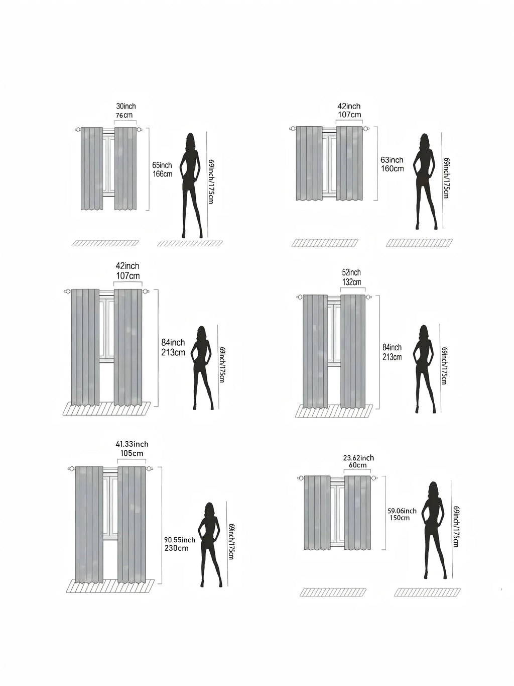 2pcs - Christmas snow scene forest scene printed curtains, pole bag curtains, home decoration, room decoration