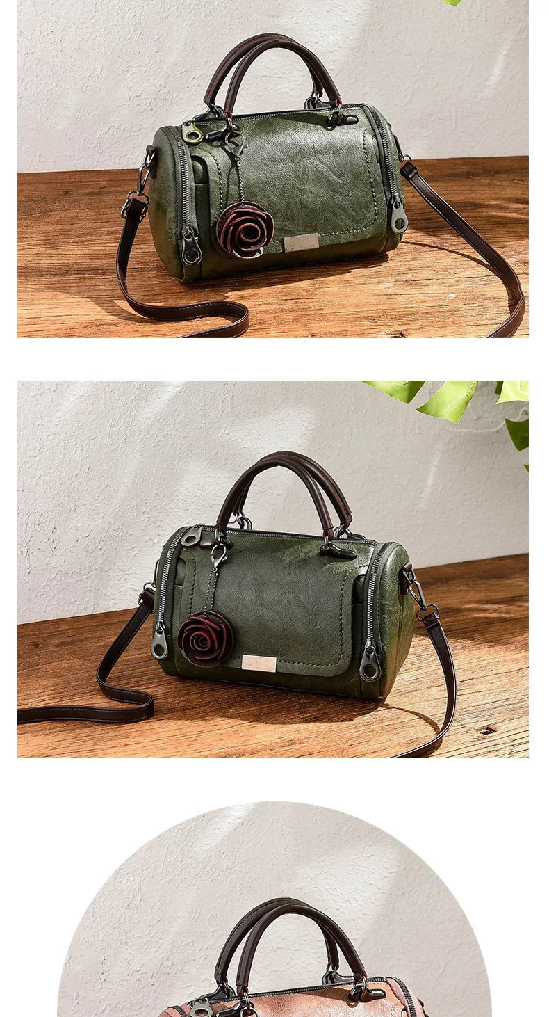 New  shoulder Bag for 2025 luxury designer handbag women Handbags leather Printed monogram single shoulder straddle bag