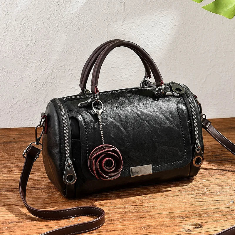 New  shoulder Bag for 2025 luxury designer handbag women Handbags leather Printed monogram single shoulder straddle bag