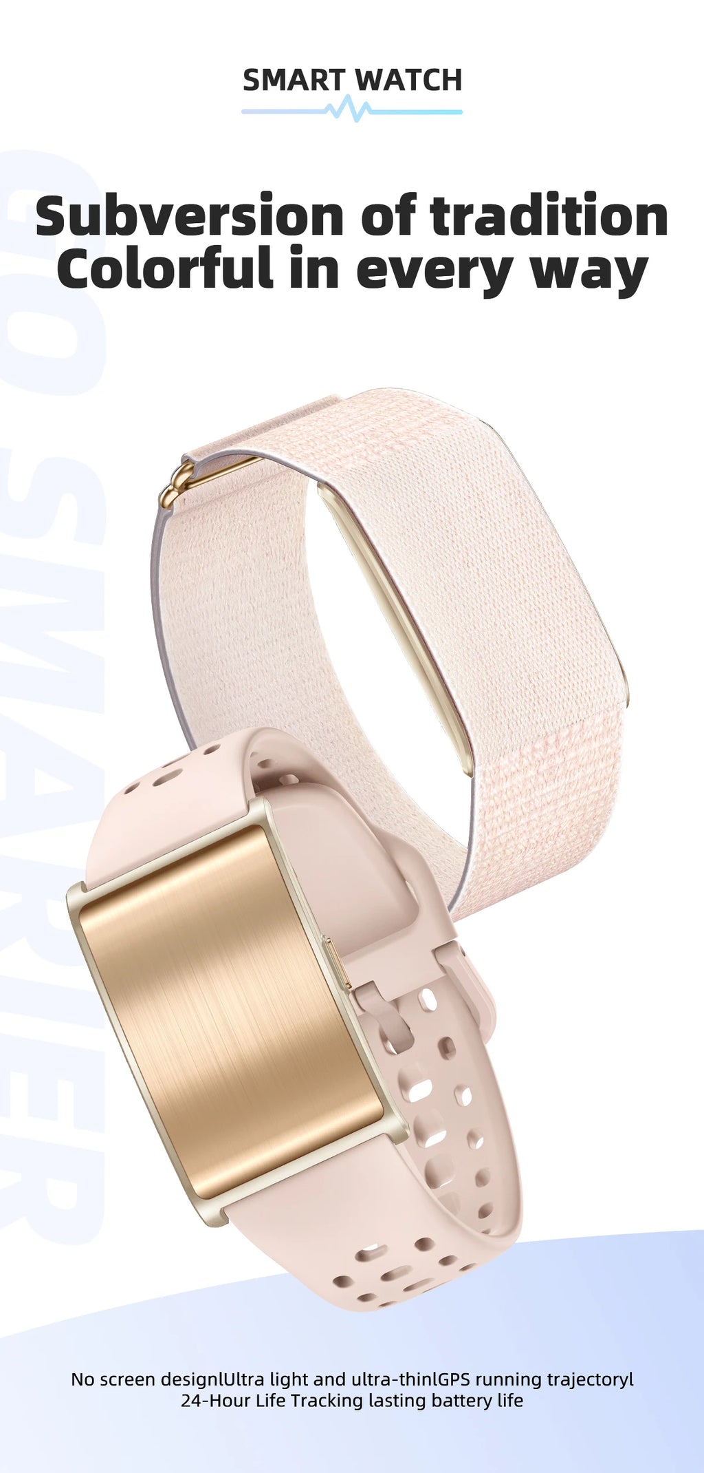 LIGE No Screen Smart Watch Woman Sports Outdoors Fitness Heart Rate Monitor 1ATM Waterproof New Smartwatch For Andrio IOS 2025