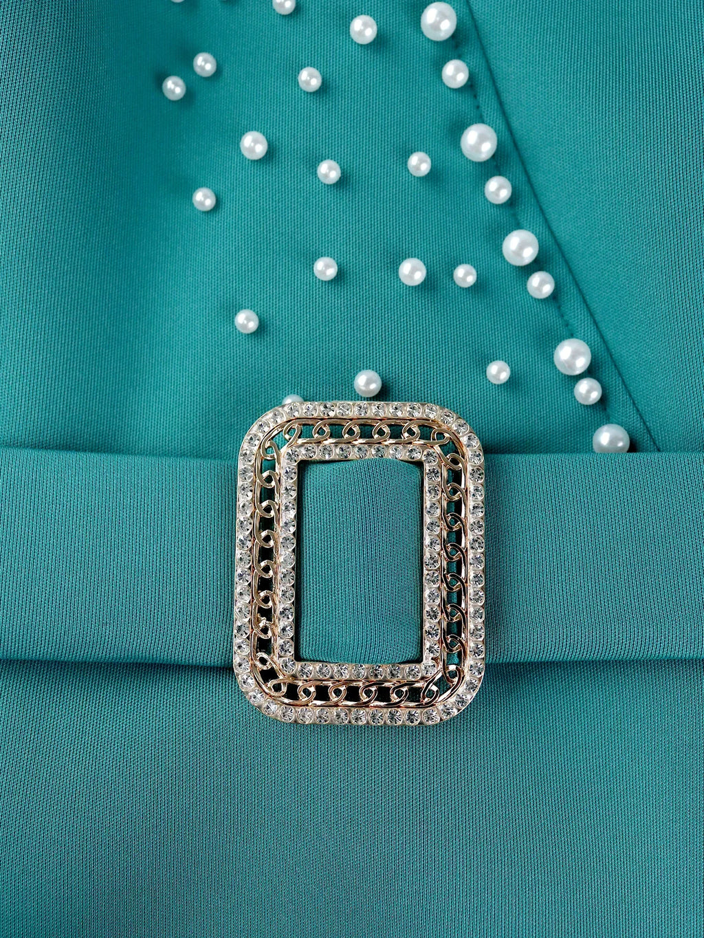 Luxury Red Evening Dress V-neck Bead Belt Mesh Lantern Long Sleeve Sexy Women's Party Classy Office Ladies Wedding Guest Gowns