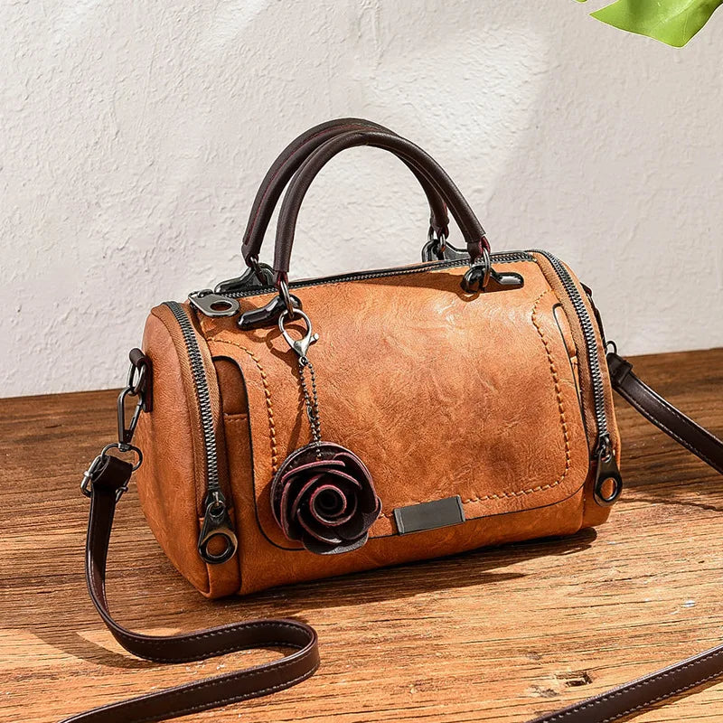 New  shoulder Bag for 2025 luxury designer handbag women Handbags leather Printed monogram single shoulder straddle bag