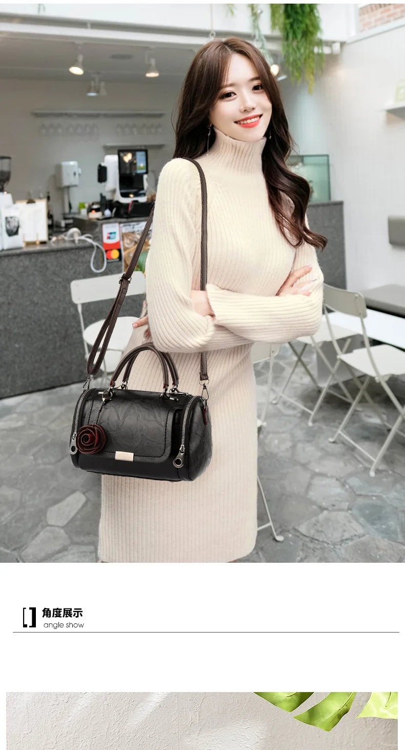 New  shoulder Bag for 2025 luxury designer handbag women Handbags leather Printed monogram single shoulder straddle bag