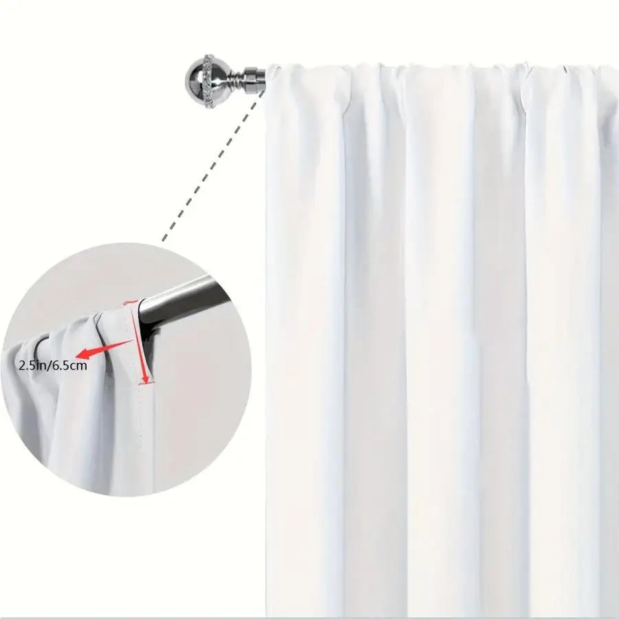 Christmas decoration-2Pcs-Flower plant tassels print curtains,suitable for bedroom,living room,home decoration,window decoration