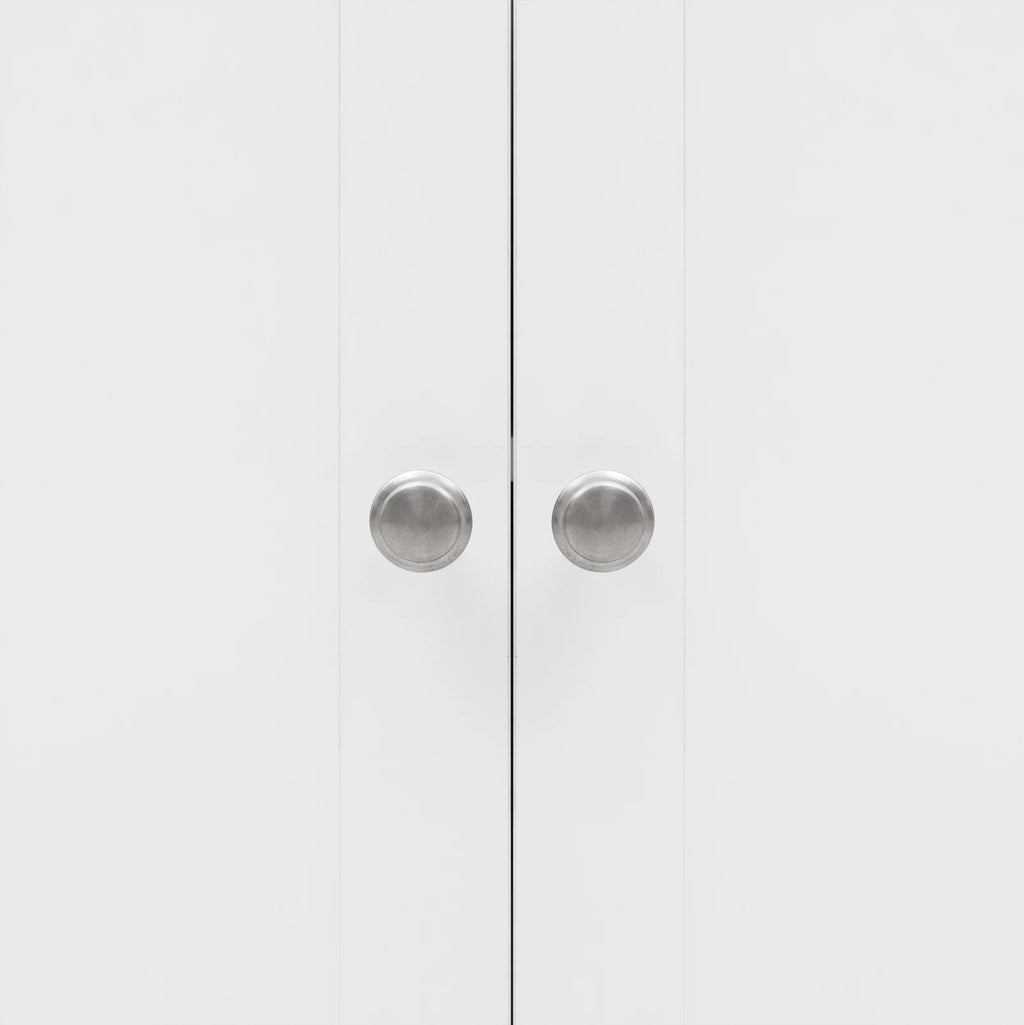 Comanlai Sideboard with Wood Paint Countertop,Kitchen Cabinet with Worktop,4 Doors,3 Drawers,for Living Room and Dining Room