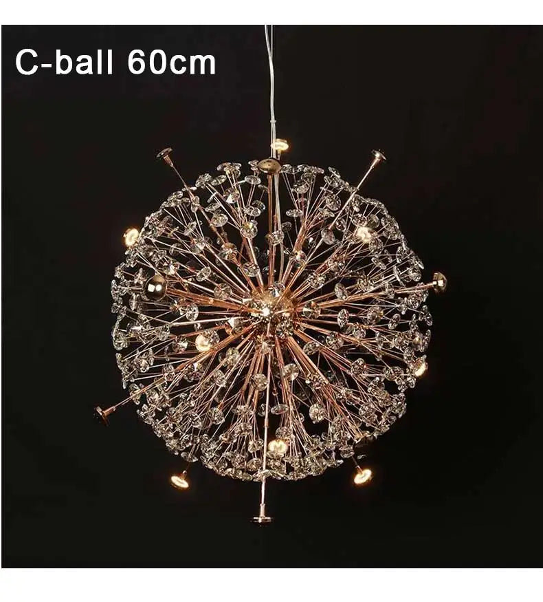 Modern Crystal Led Ceiling Pendant Lamps Home Decoration Hanging Light Fixture Dining Room Bedroom Living Room Chandelier Lustre