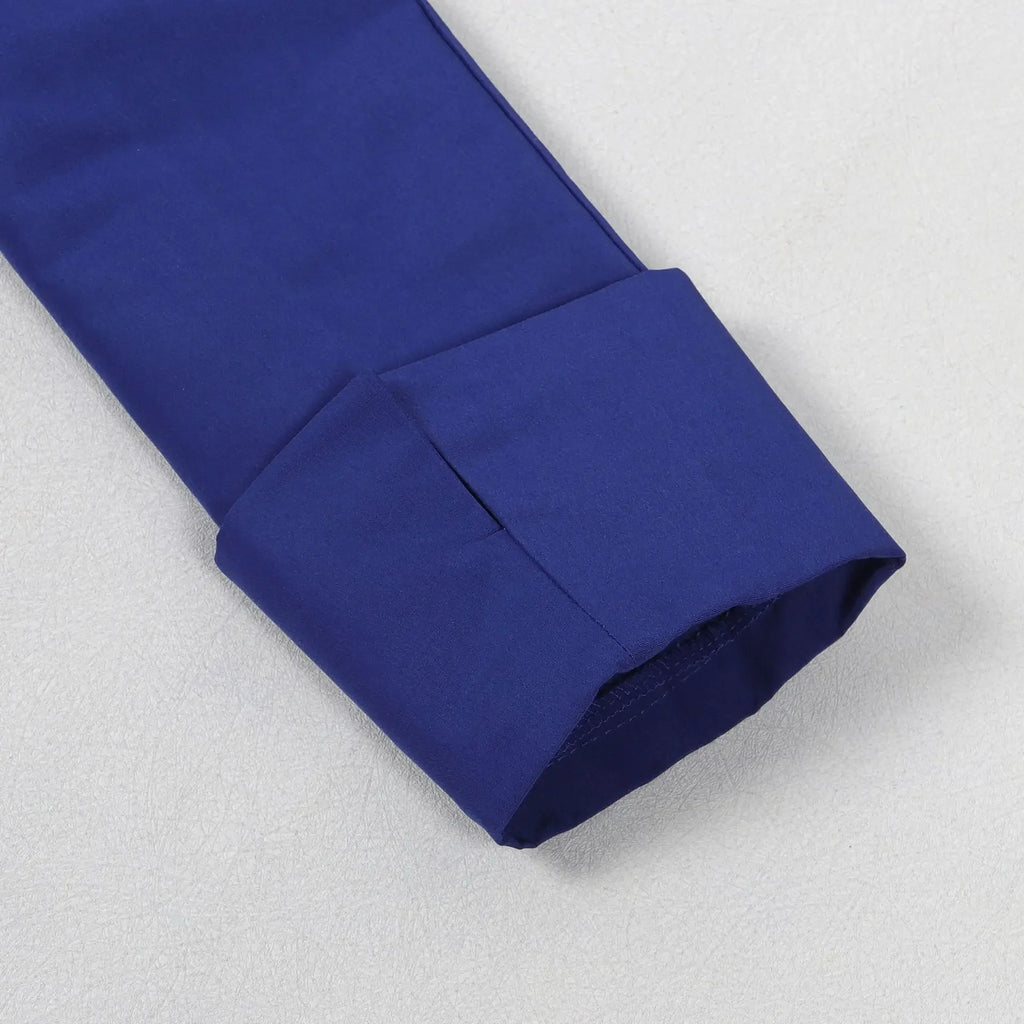 Women's Set Full Sleeve Long Blazer Coat+ Long Dress Suit  Winter Streetwear Two 2 Piece Set Africa OL Work Outfits