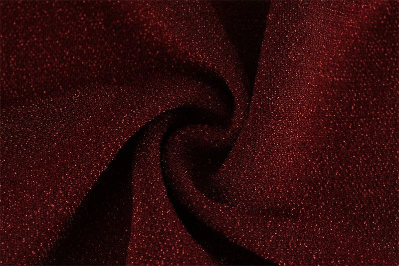 2026 New Women's Elegant Shiny Party Bodycon Robes Sexy Slim Sequins Red Sleeveless Long Dress Fashion Solid Maxi Gown Dresses