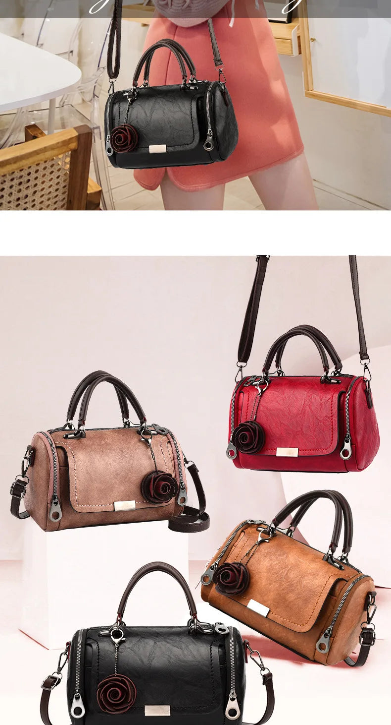 New  shoulder Bag for 2025 luxury designer handbag women Handbags leather Printed monogram single shoulder straddle bag