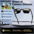 Smart AI Translation Smart Glasses Take Photos Recognizing Objects 4K Camera Bluetooth Music Call Intelligent Recording Glasses