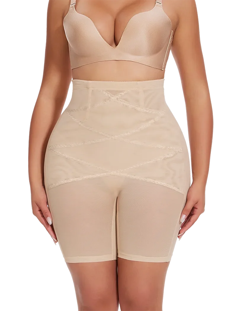 High Waisted Tummy Control Butt Lifter Body Shaper Panties Waist Trainer Thigh Slimmer Female Sexy Hips Lifting Slim Shapewear