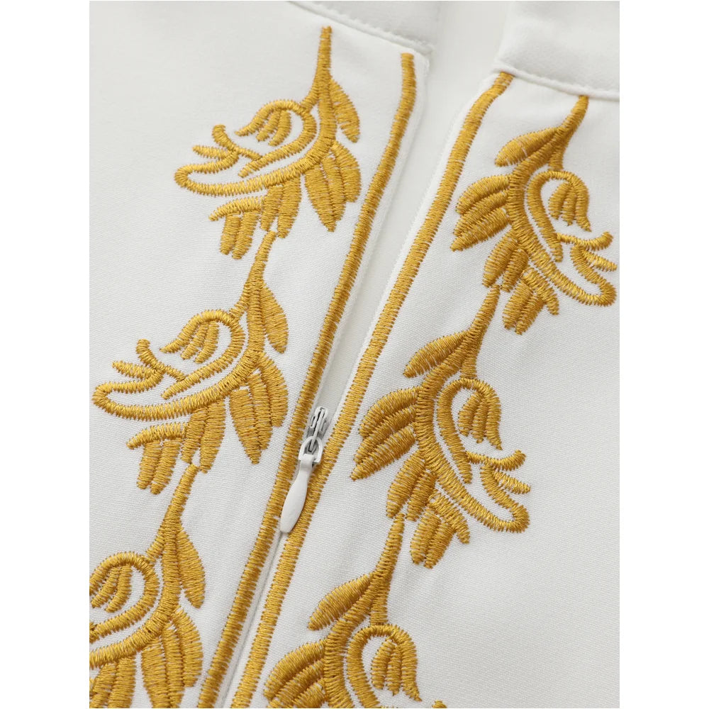 2025 New African Traditional Men's Suit Fashion Luxury Men's Suit Casual Loose Two Piece Set Holiday Wedding Men's Suit Kaftan