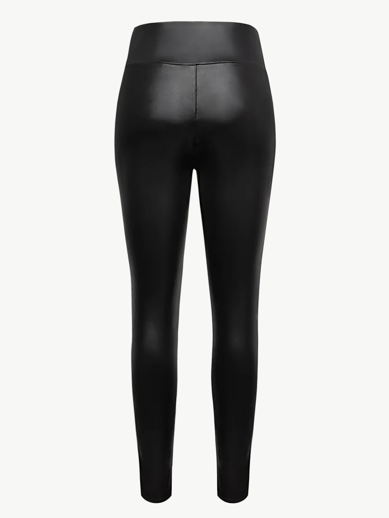 Women's Leather Tight-Fitting Pants High Waisted Sexy Elastic Hip Lift Pants Daily Casual Legging, dress code