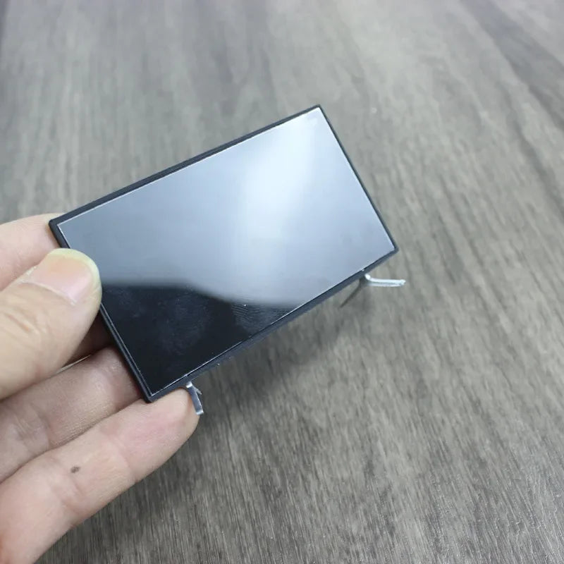 1/12 Dollhouse Mini TV with Stand  TV Scale Miniature Model Home Decor Decoration Toys Gift Doll House Accessories Crafts